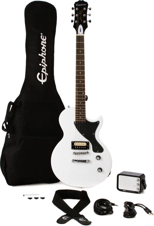 Epiphone PRO-1 Les Paul Jr. Performance Pack - Alpine White