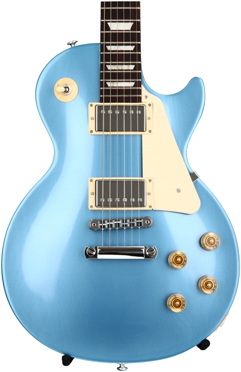Gibson Les Paul Studio 2016 Traditional - Pelham Blue, Chrome Hardware |  Sweetwater