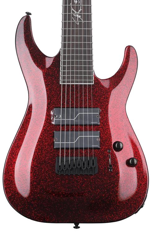 ESP LTD Stephen Carpenter Signature SC-608 - Red Sparkle