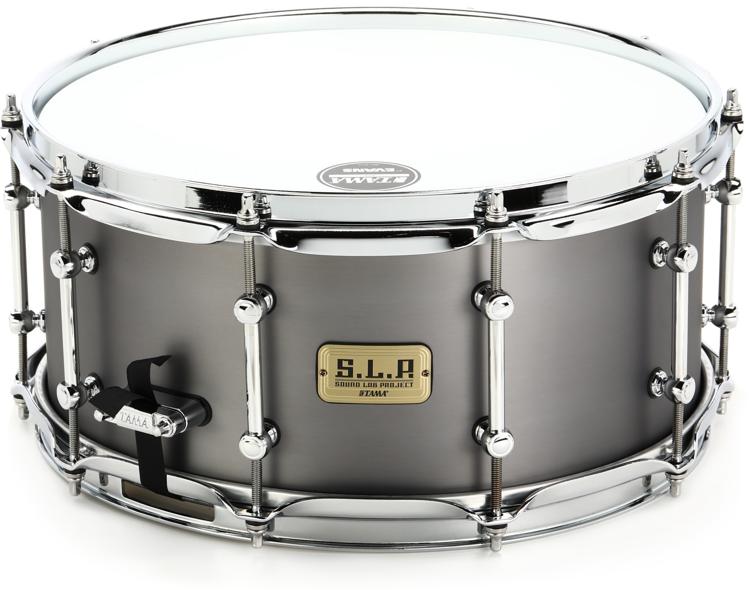 限定製作】 TAMA タマ スネアドラム S.L.P. Sonic Stainless Steel 14 ...