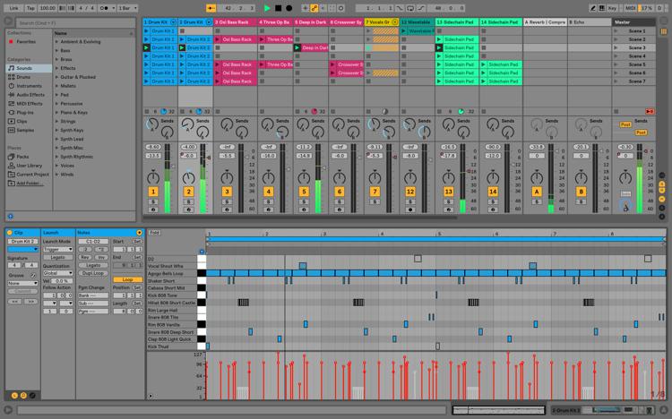 Ableton Live Music Recording