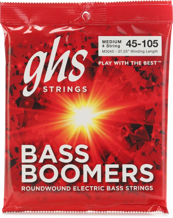 GHS M-3045 Bass Saiten 45-105 Nickel Roundwound