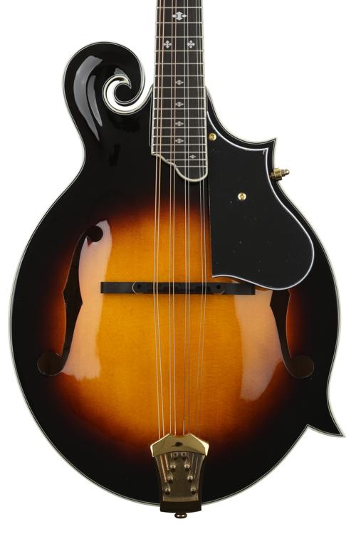 Washburn M3SW Florentine with Cutaway Mandolin Sunburst Sweetwater