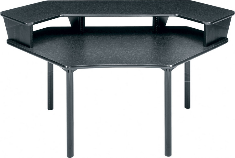 Middle Atlantic Products Mdv Cnr1 Corner Desk With Overbridge