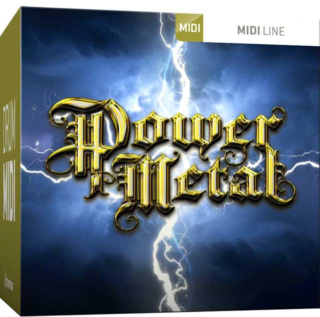 Toontrack Power Metal Drum MIDI Pack Sweetwater