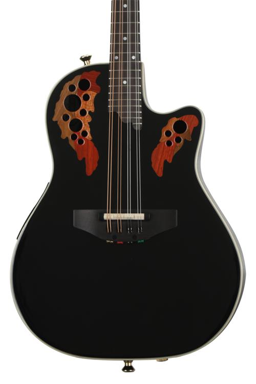 Ovation Pro Series Mandolin Black Sweetwater