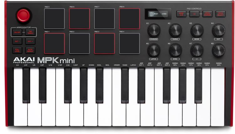 Dempsey triple hormigón Akai Professional MPK Mini MK III 25-key Keyboard Controller | Sweetwater