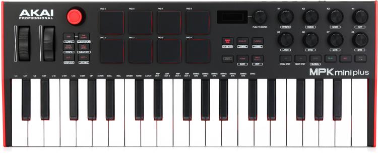 Akai MPK Mini Plus USB MIDI Keyboard Controller, 37-Key, 54% OFF