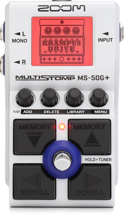 Zoom MS-50G+ MultiStomp Multi-effects Pedal | Sweetwater