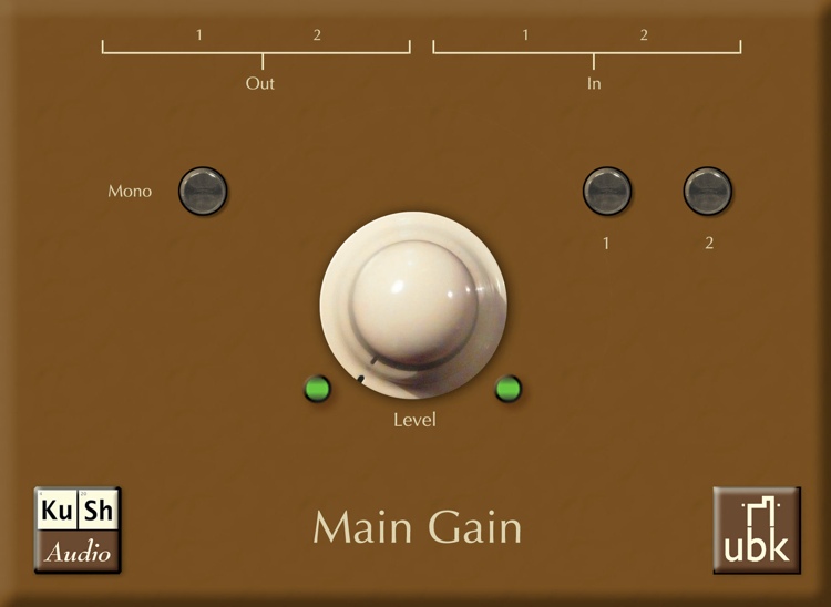 Kush Audio UBK Main Gain Sweetwater