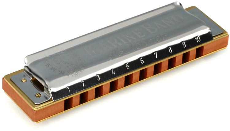 Hohner Inc. M2005BX-G# Marine Band Deluxe Harmonica, Key of G