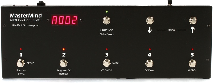 【超特価sale開催!】 mind master RJM MIDI controller foot - DTM/DAW