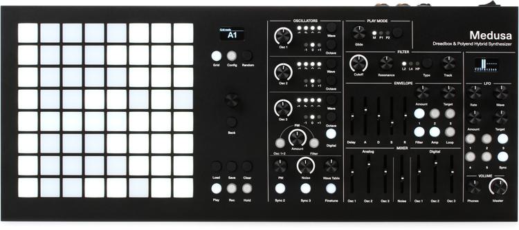 Polyend Medusa Black Analog and Wavetable Synthesizer with