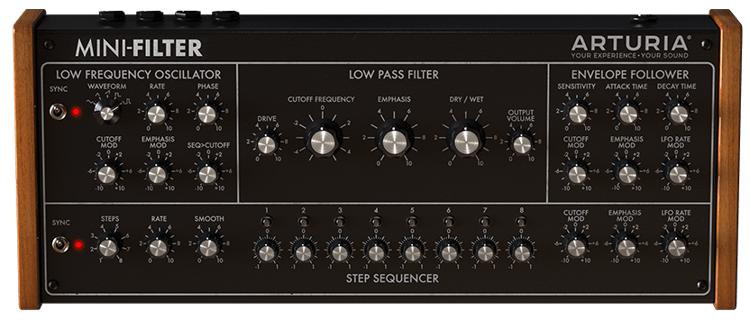 Arturia Mini-Filter Filter Plug-in Software | Sweetwater
