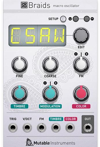 Softube Mutable Instruments Braids Modular Expansion