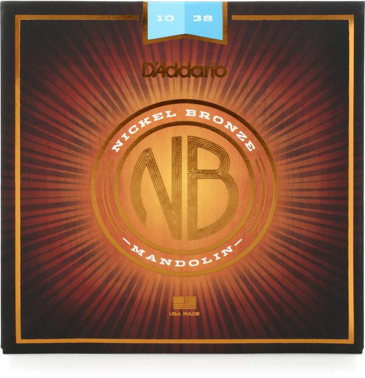 D'Addario Nickel Bronze Mandolin Strings .010.038 Light Sweetwater