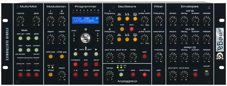 Studio Electronics Omega 8 8 voice Analog Synthesizer Sweetwater