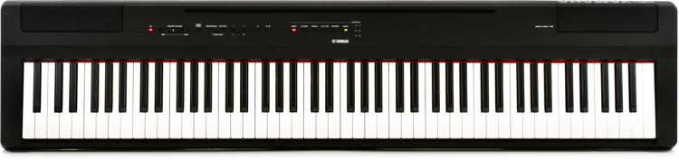 Yamaha P-125 88-key Weighted Action Digital Piano - Black 
