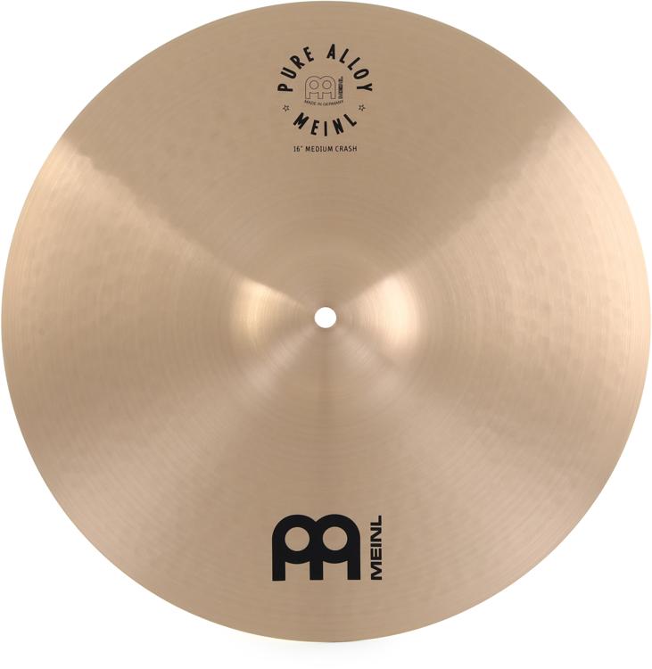 Meinl Cymbals 16 inch Pure Alloy Medium Crash Cymbal Sweetwater