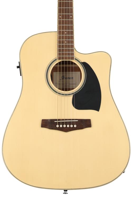 Ibanez PF15ECE Dreadnought Acoustic-Electric Guitar - Natural | Sweetwater