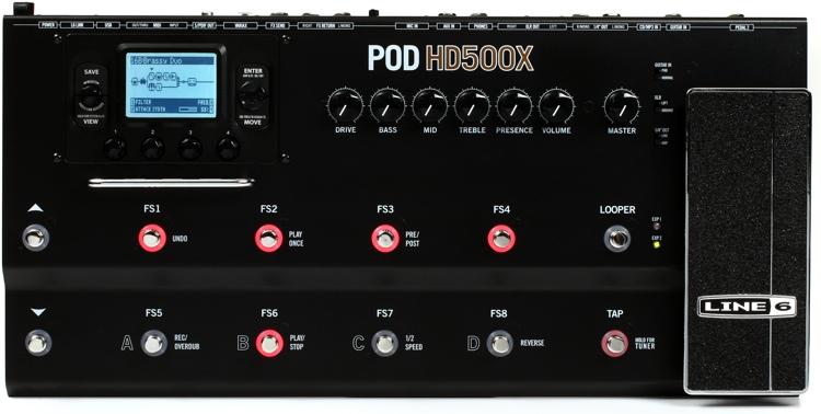 Line 6 POD HD500X Guitar Multi-effects Floor Processor