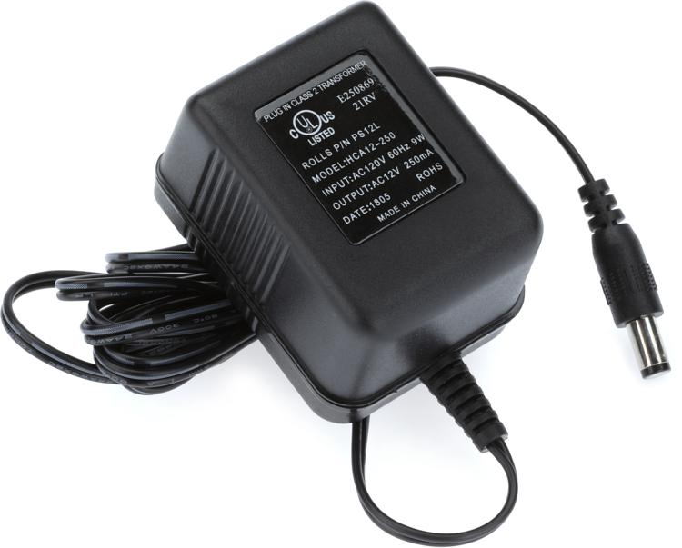 Power Supply Charger For Rolls PS12 12 VAC Adapter PROAUDIOSTAR/WIRELESSSOUNDS 