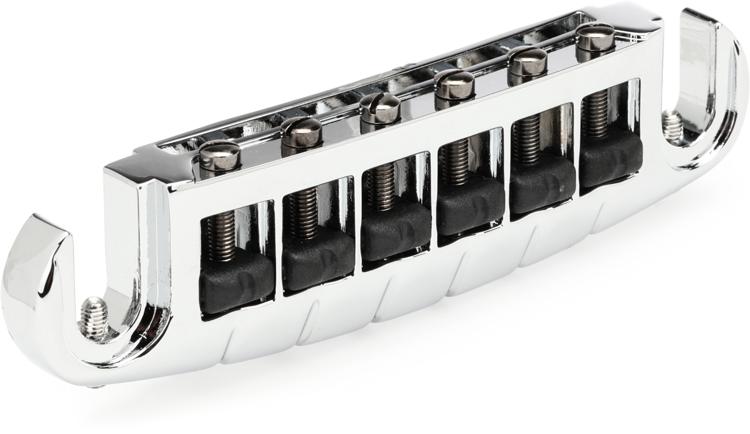 Graph Tech PS-8593-C0 ResoMax NW2 Adjustable Wraparound Bridge - Chrome