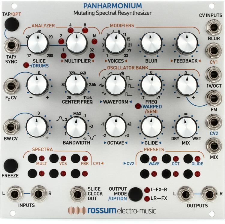 Rossum Electro-Music Panharmonium Eurorack Mutating Spectral