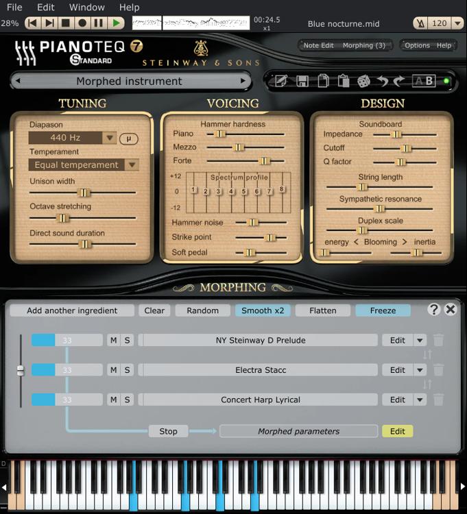 audio interface for pianoteq
