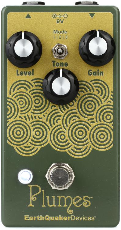 EarthQuaker Devices Plumes Small Signal Shredder Overdrive Pedal