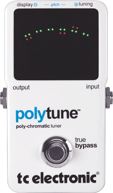 TC Electronic PolyTune Poly-Chromatic Tune | Sweetwater