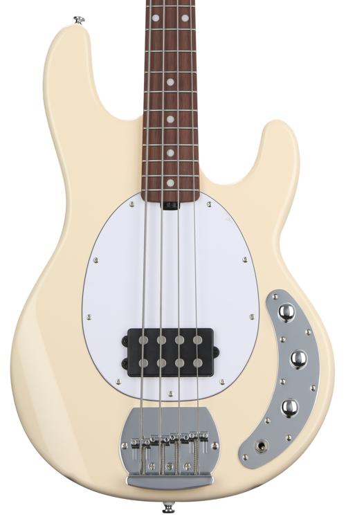 Sterling By Music Man StingRay RAY4 Bass Guitar - Vintage Cream 