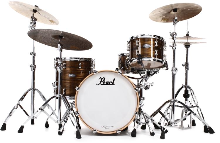 Pearl Music City Custom Reference Pure RFP320/C 3-piece Shell Pack - Bronze  Oyster Wrap | Sweetwater