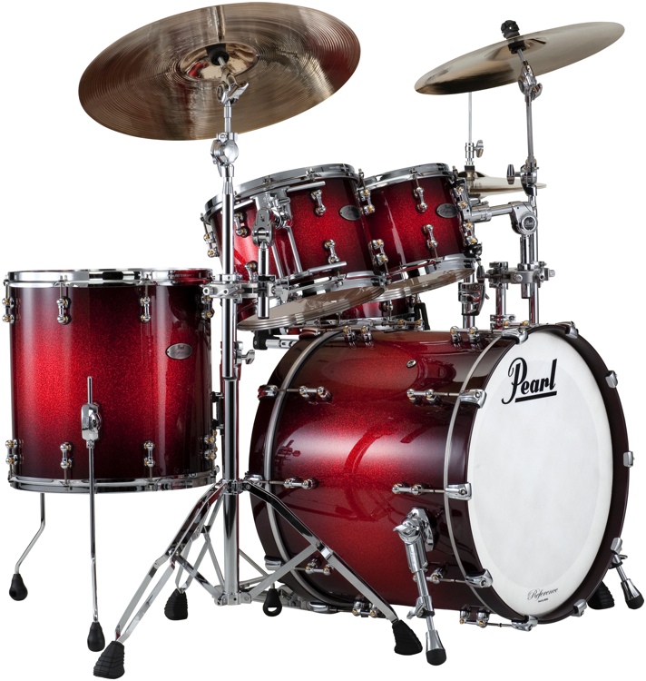 evans 5 piece drum set