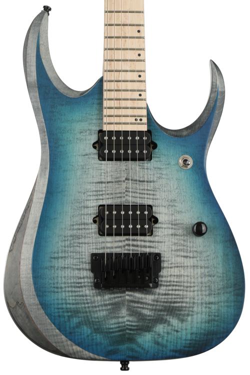 Ibanez Axion Label RGD61AL - Stained Sapphire Blue Burst | Sweetwater