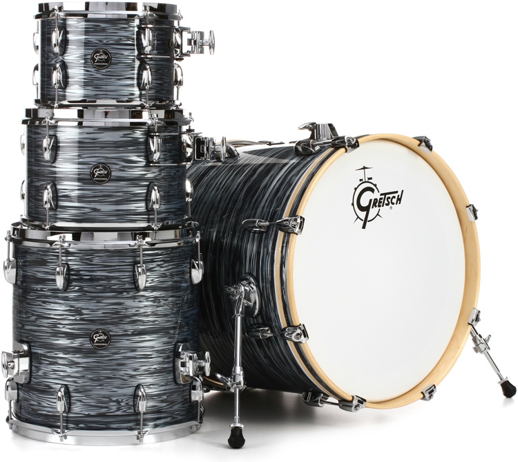 Gretsch Drums Renown RN2-E604 4-piece Shell Pack - Silver Oyster Pearl