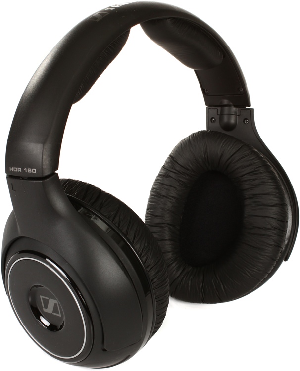 Sennheiser RS 160 HDR160 Wireless Headphones w/ TX160 Transmitter ...