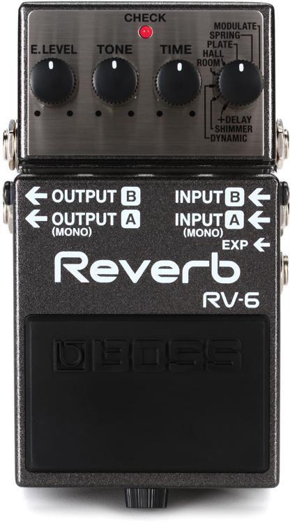 Boss RV-6 Digital Reverb Pedal