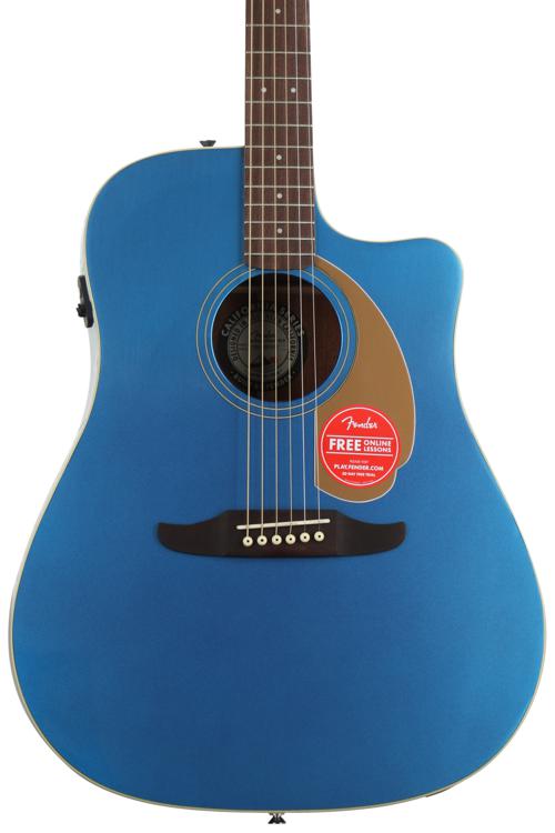 Fender Redondo Player Acoustic-electric Guitar - Belmont Blue