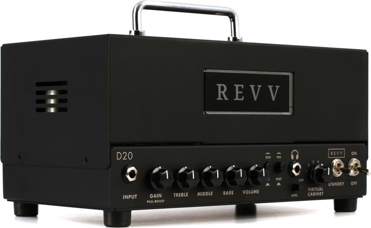 revv d20 amp head bk