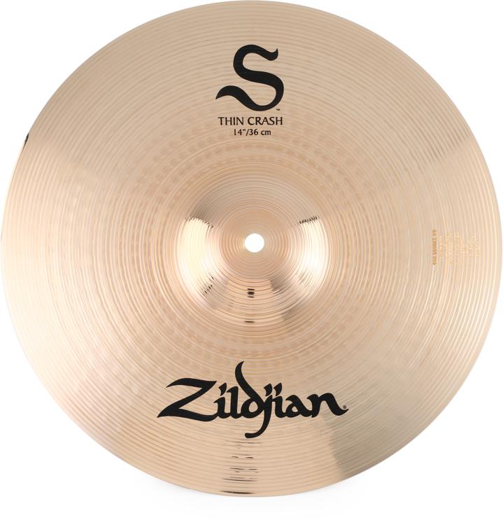 Zildjian 14 inch S Series Thin Crash Cymbal | Sweetwater