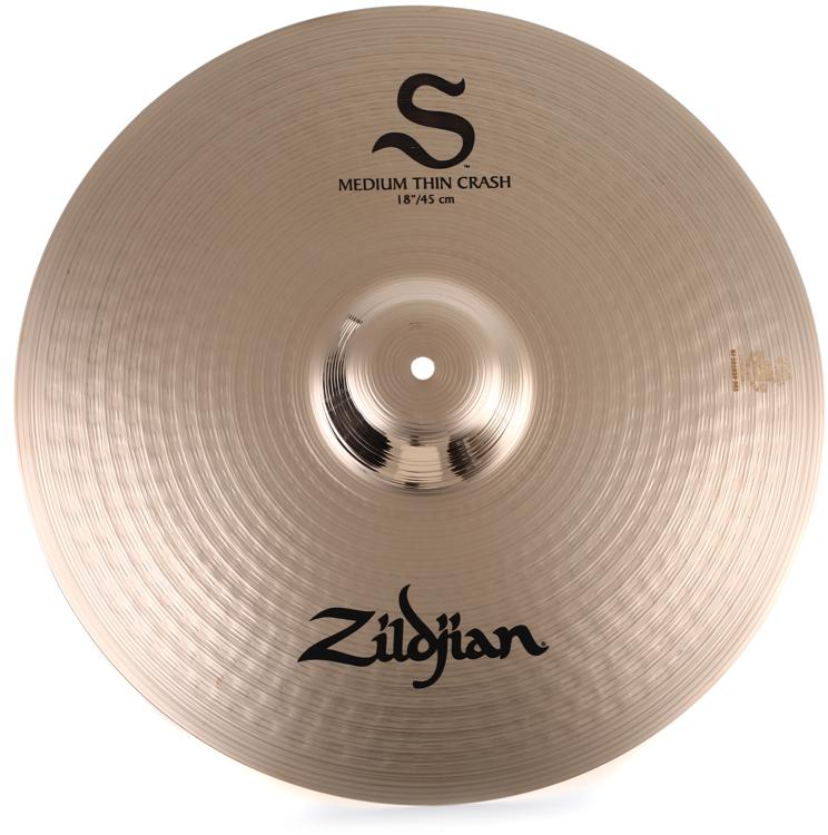 Zildjian S Family Series 18 Medium Thin Crash Cymbal 
