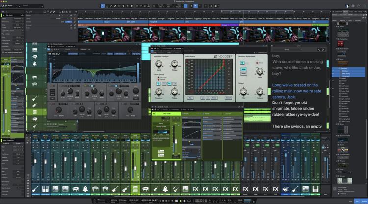 Image of PreSonus Studio One digital audio workstation