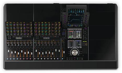 Avid S4 16-фейдерный полумодульный EUCONAvid S4 16-фейдерный полумодульный EUCON  