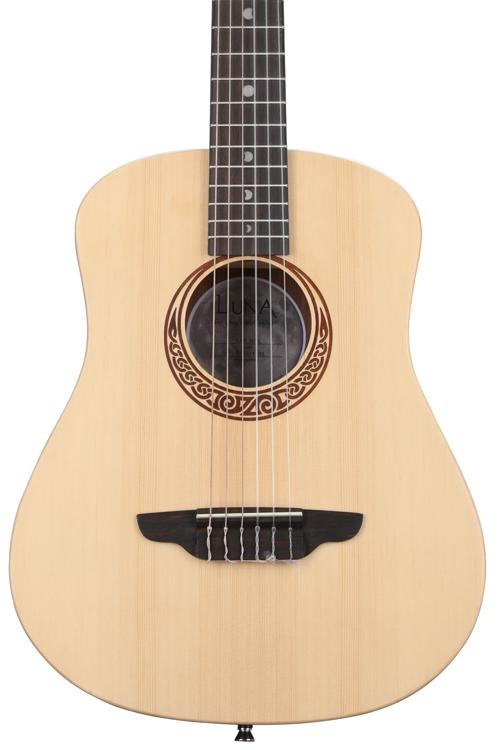 luna safari nylon travel guitar