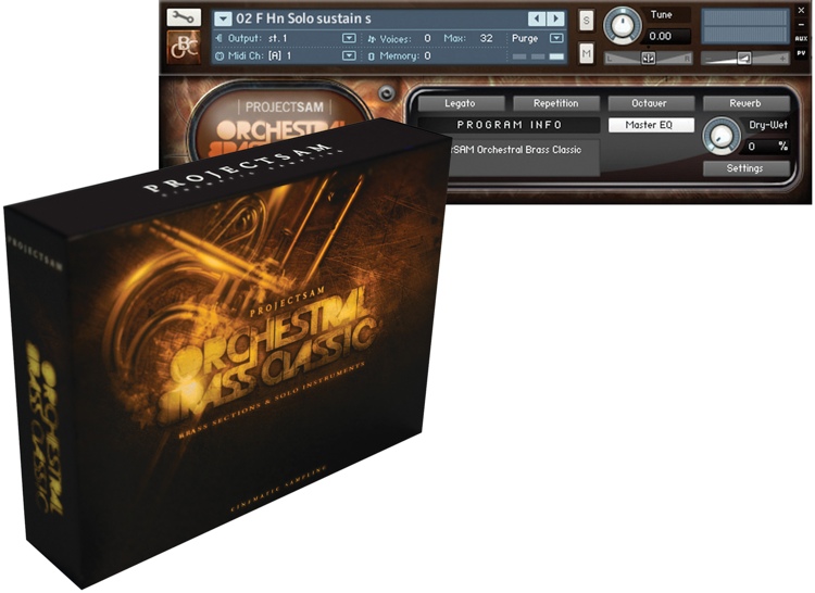 ProjectSAM Orchestral Brass Classic Sweetwater