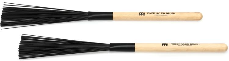 Made in GERMANY Standard Size SB303 Meinl Stick & Brush Fixed Nylon Brush with Wooden Handle Wood 