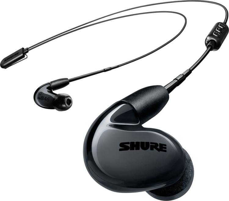 Shure SE846 Sound-isolating Earphones with Cable & Bluetooth