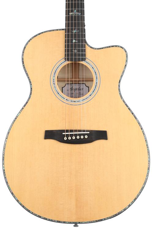 PRS SE Angelus A50E Acoustic-Electric - Natural with Black Gold