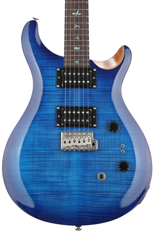 PRS SE Custom 24 35th Anniversary Electric Guitar - Faded Blue Burst